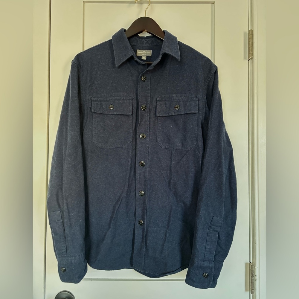 L.L. Bean Men’s Signature 1933 Chamois Cloth Shirt/Jac